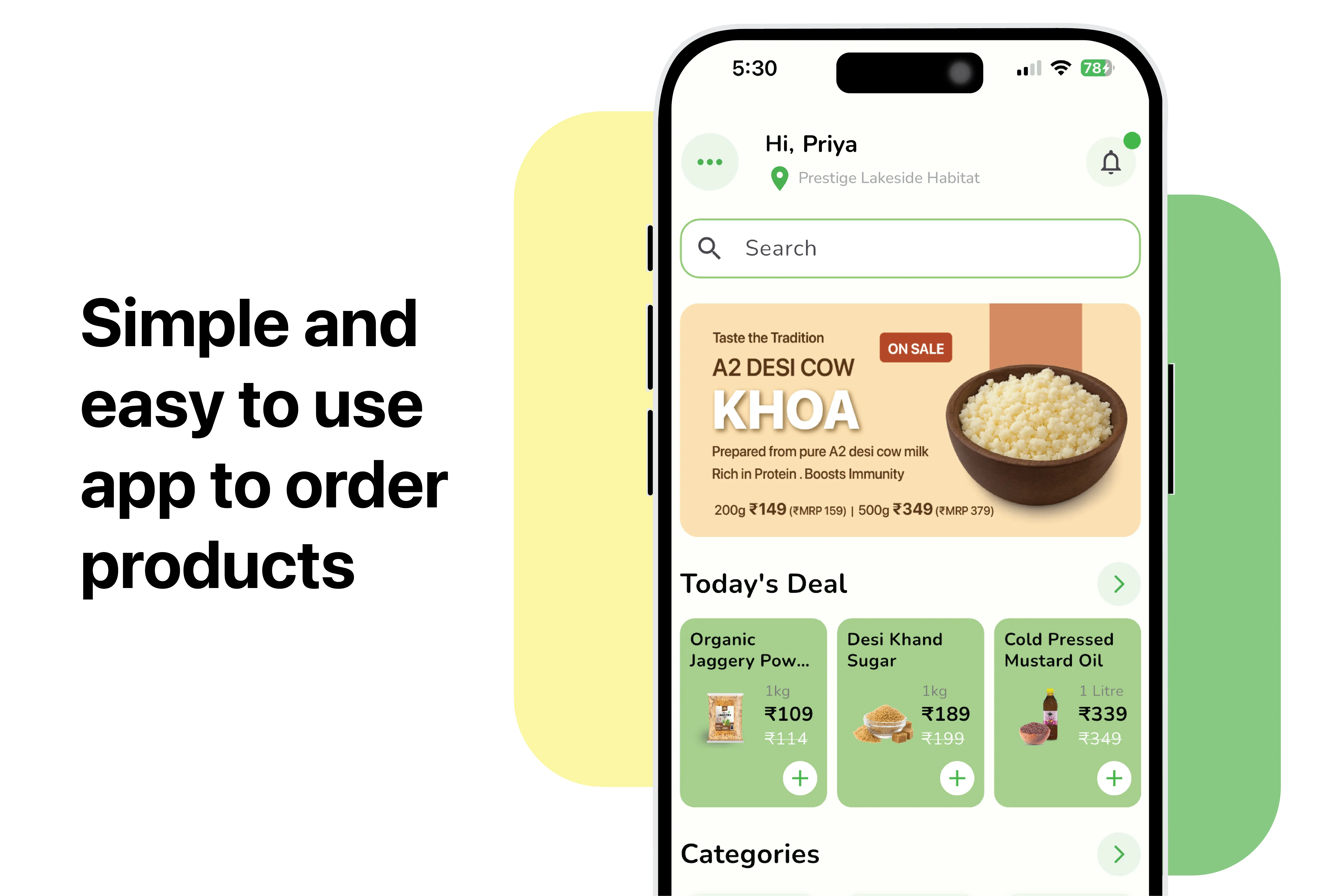 Easy to use app