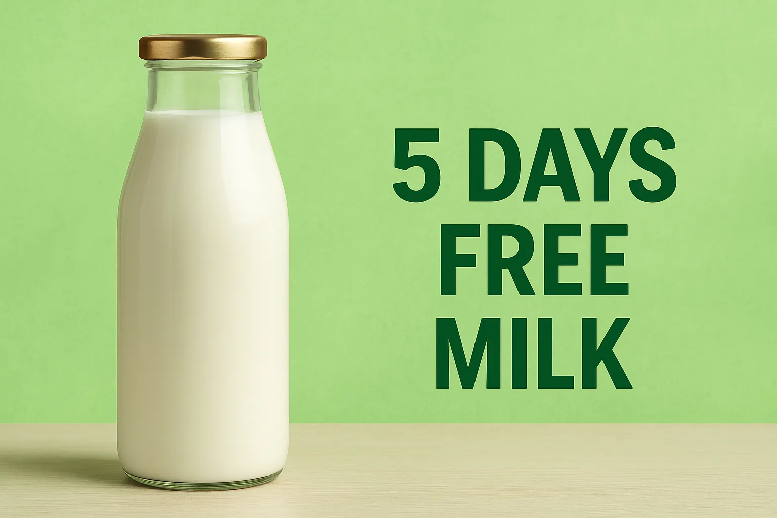 Try A2 Milk FREE for 5 Days